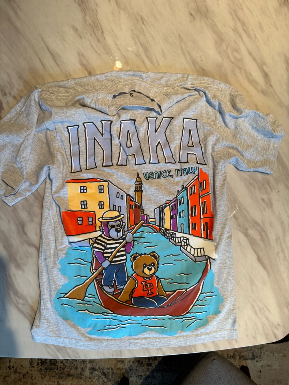 Inaka Power size small Venice Italy T-Shirt